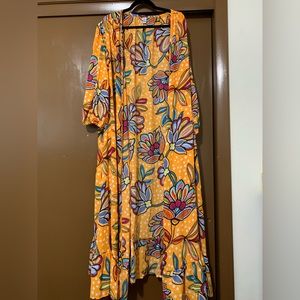 3x Yellow Tabitha Brown for Target Floral Duster